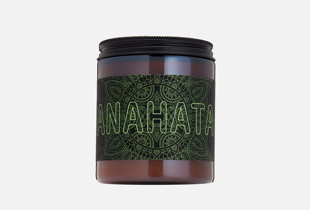 Изображение товара Ароматическая свеча UCANDLES ANAHATA сердечная чакра 190 г с травяными нотками