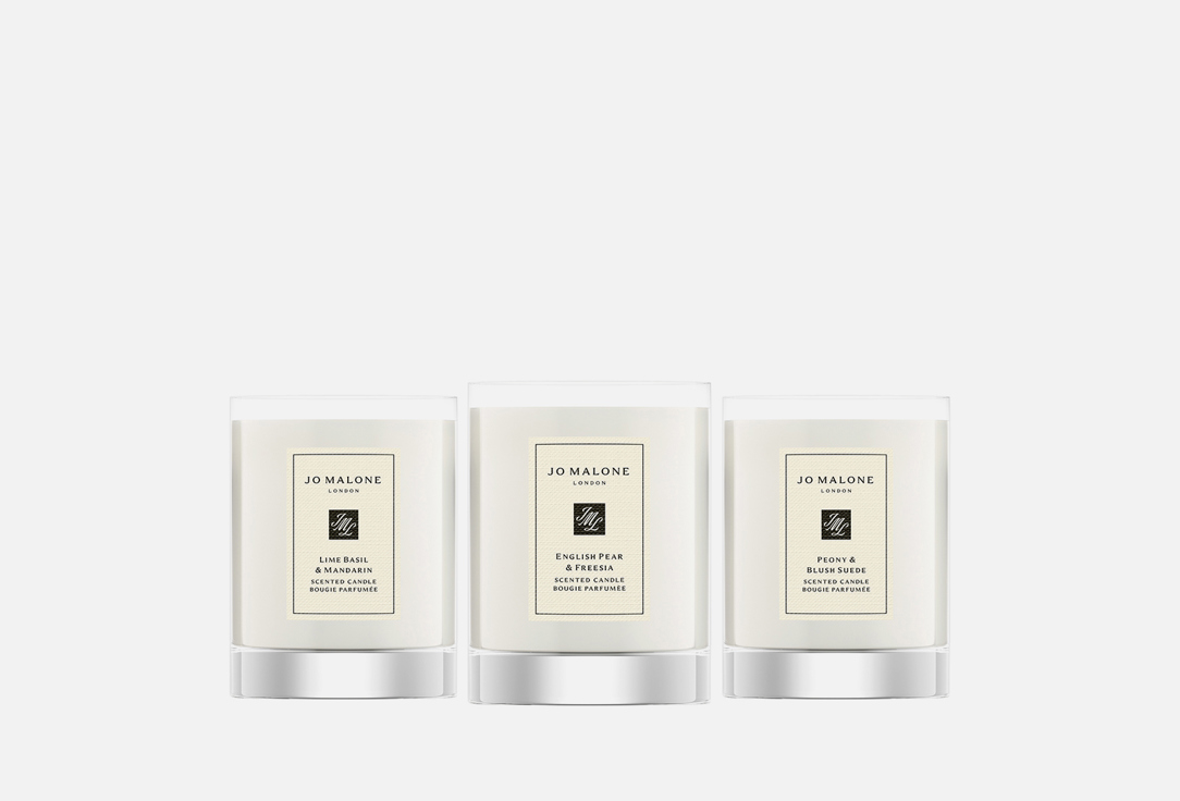 

Набор свечей для путешествий JO MALONE LONDON, Travel Candle Trio