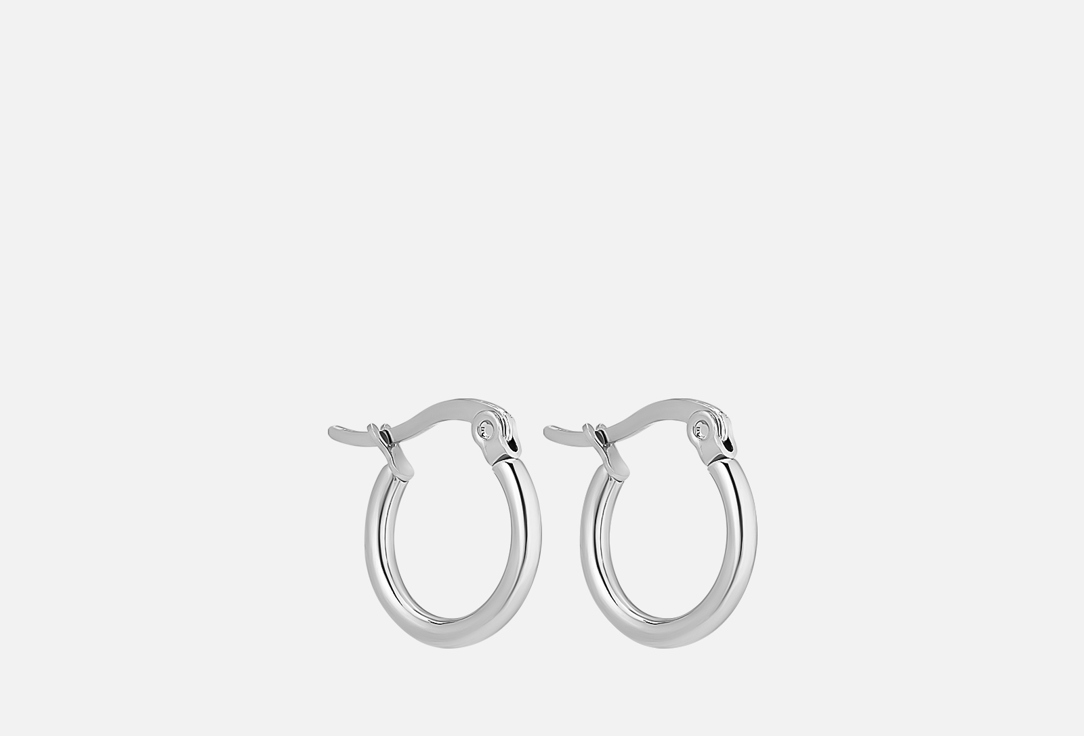 

серьги АХ, ЧУДЕСНО, Легкость серебристое 2 шт