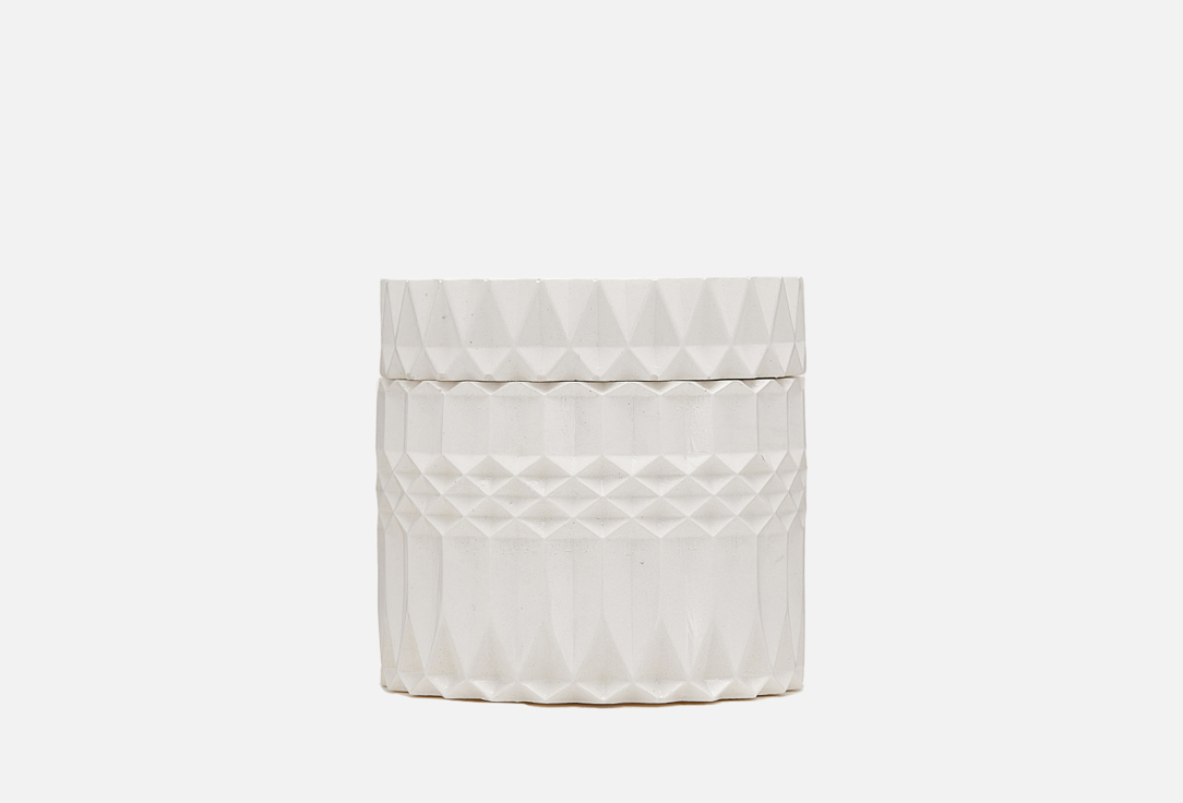 

Ароматическая свеча 24.GRAMS, Белый, Tabacco&Vanila 200 мл