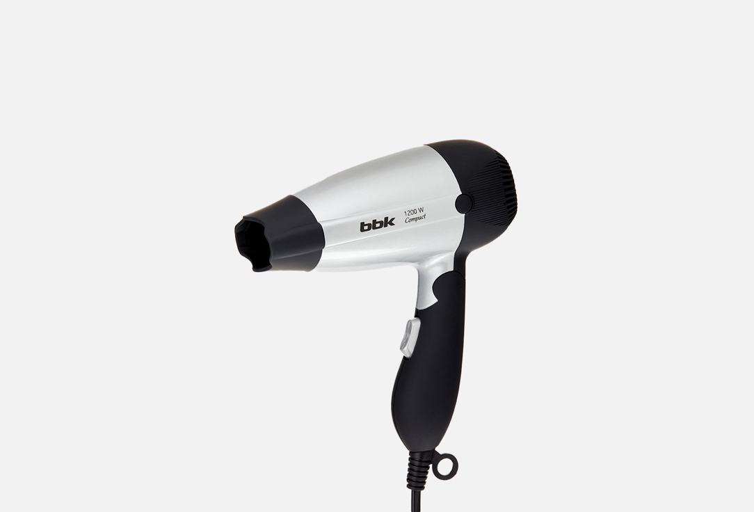 

Фен для волос BBK, Серебряный, BHD1200 1 шт