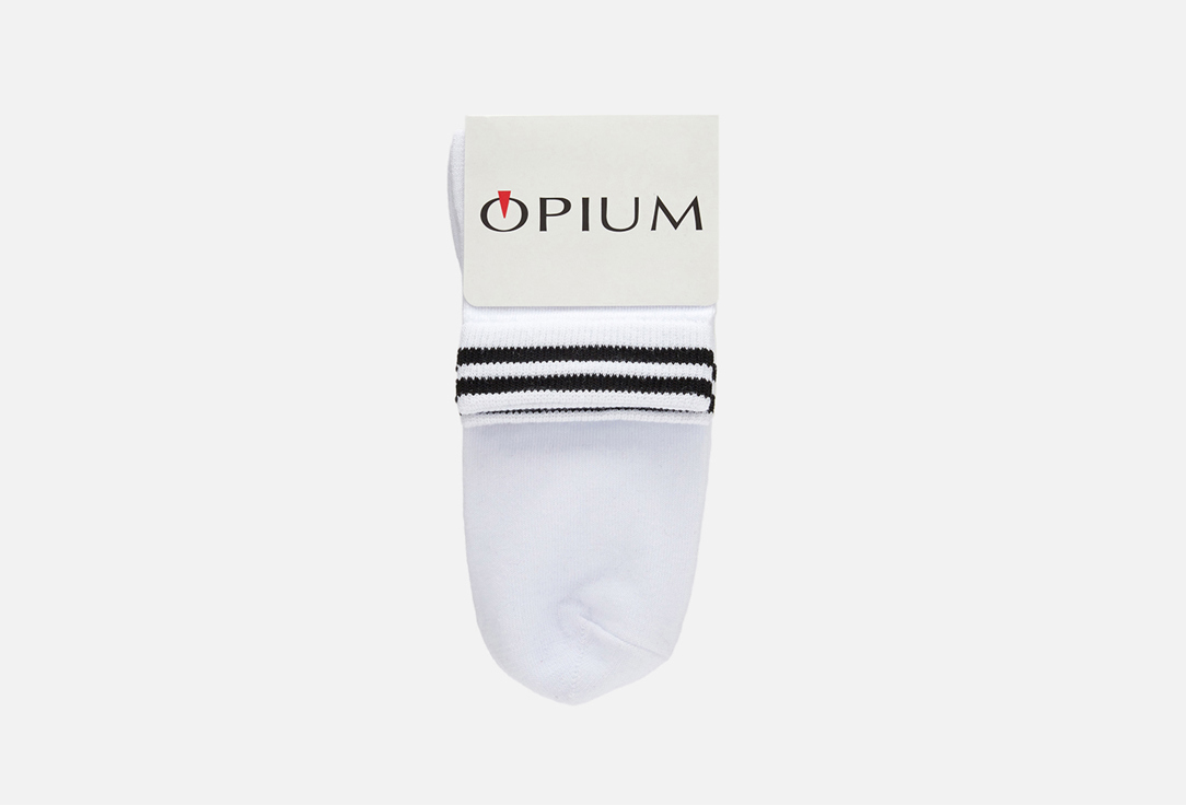 Носки Opium белый/черный 