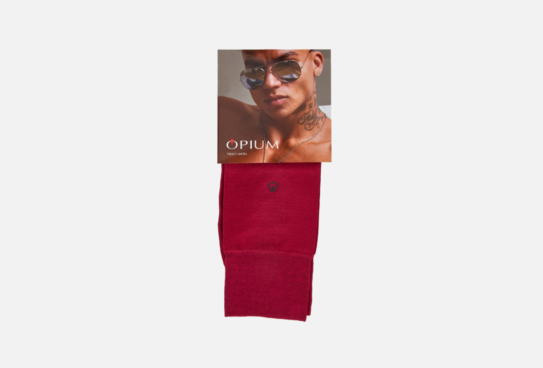 Носки Opium ярко-бордовый 