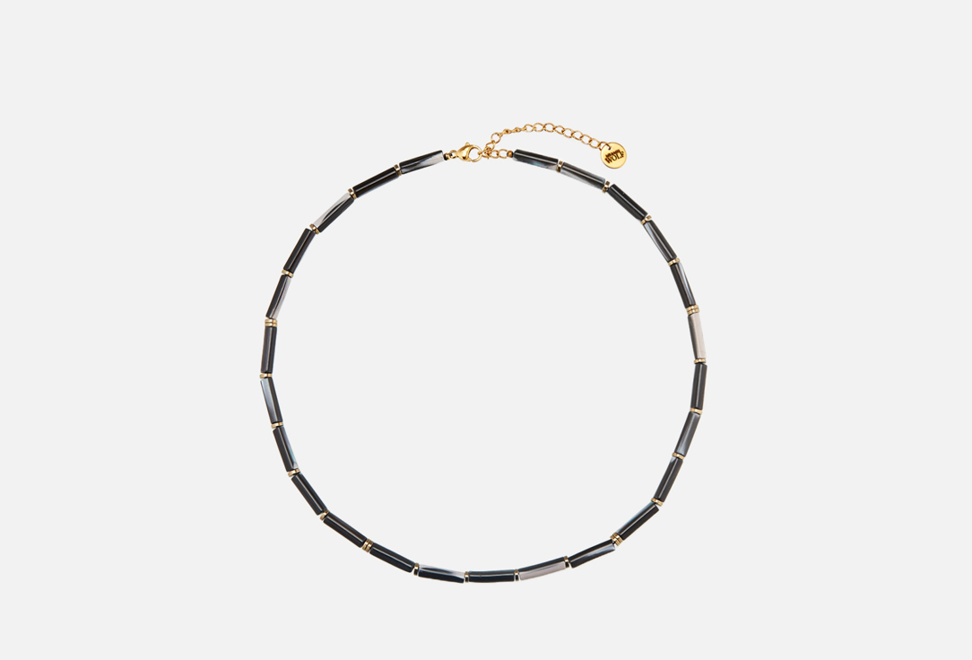 Изображение товара Чокер из натурального перламутра и гематита для женщин украшение