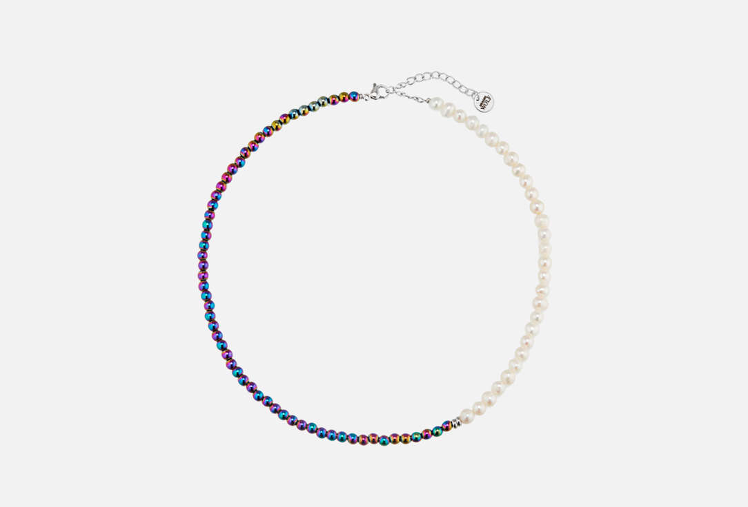 

Чокер MR&MRS WOLF, Из натурального жемчуга с гематитом 1 шт