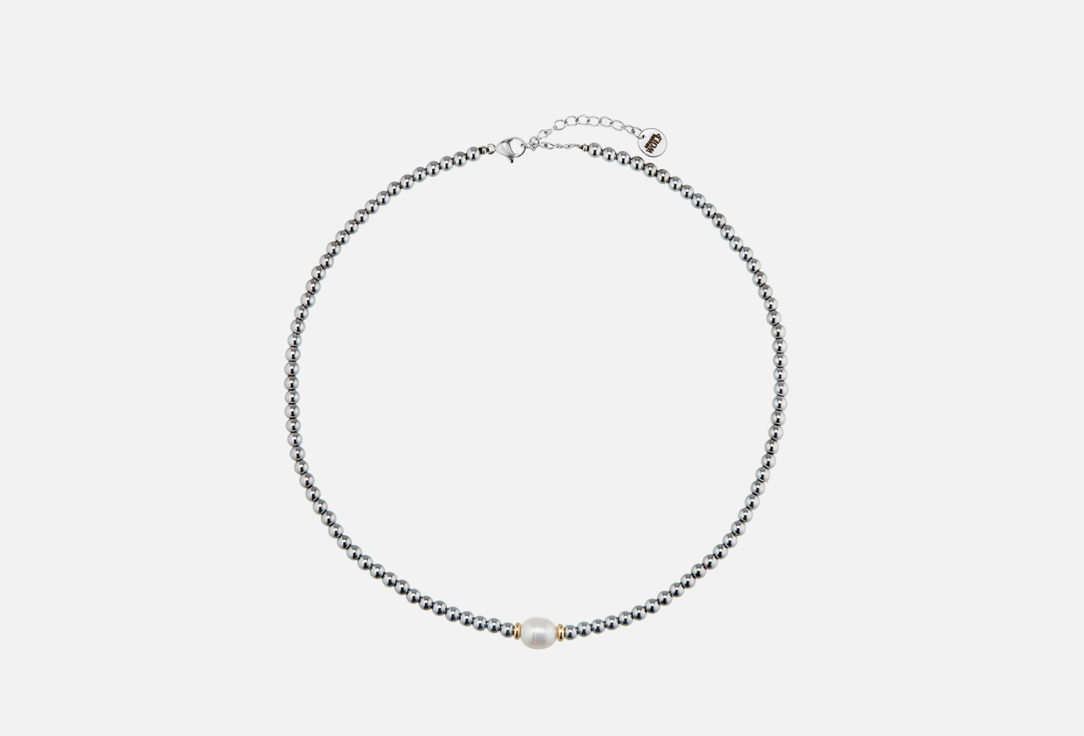 Изображение товара Чокер Mr&Mrs Wolf из гематита со вставкой из жемчуга