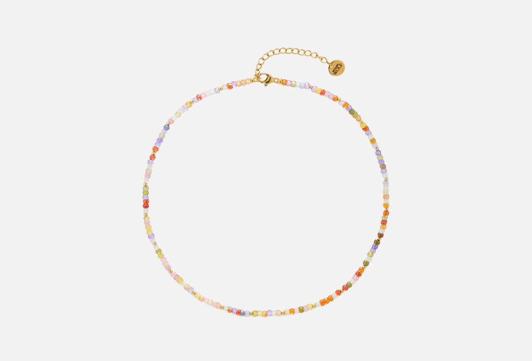 

Чокер MR&MRS WOLF, Из циркона цветной 1 шт