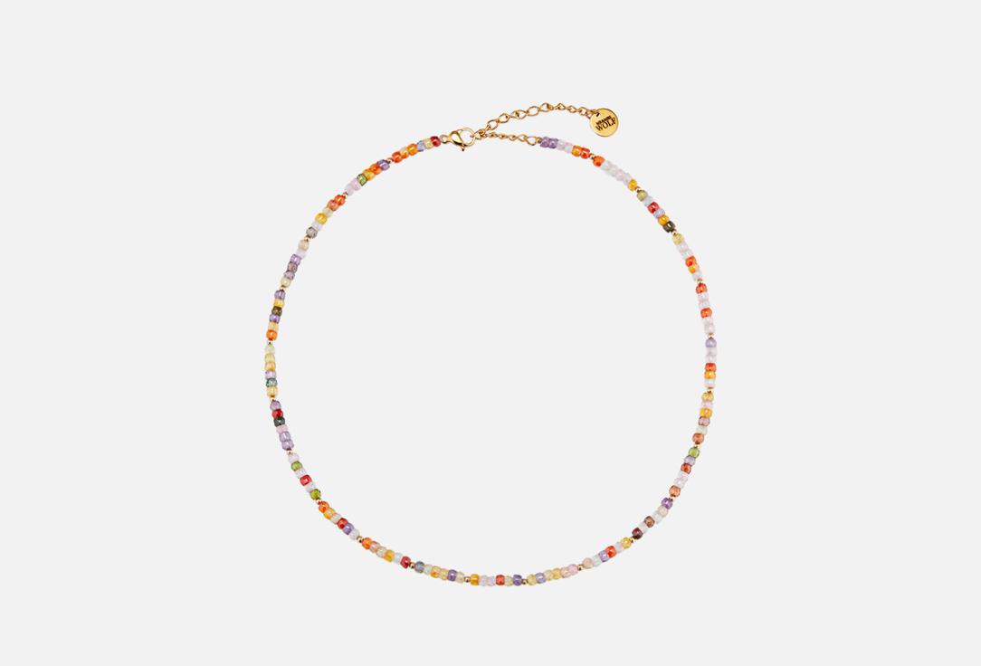 Изображение товара Чокер Mr&Mrs Wolf из цветного циркона с удлинительной цепью