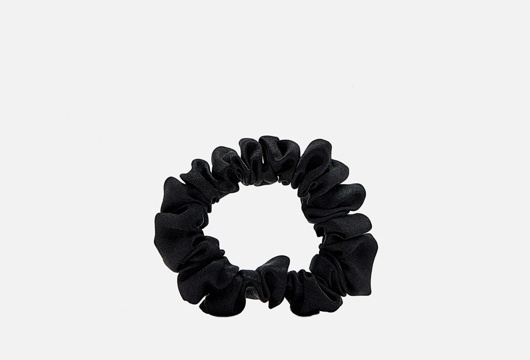 Изображение товара Шелковая резинка для волос MaSheri Резинка-черный
