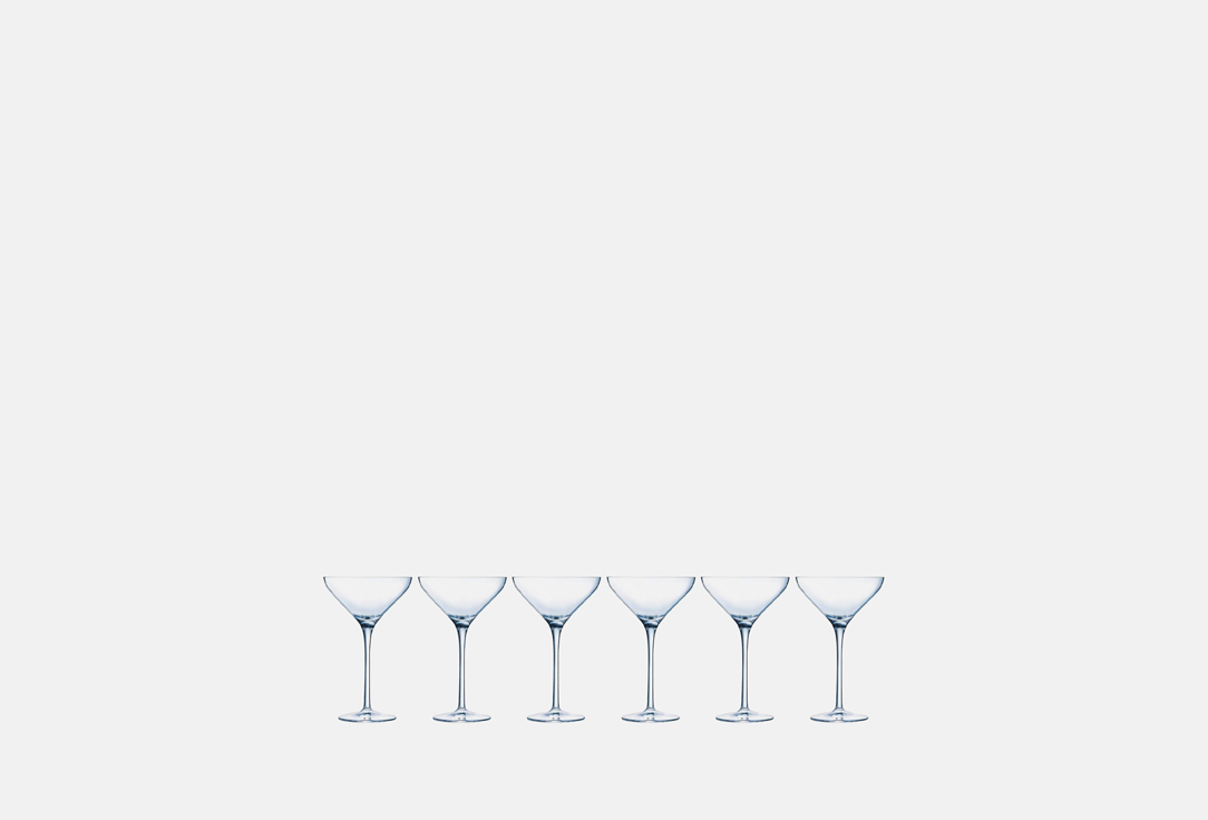 

Набор бокалов для мартини CHEF&SOMMELIER, Прозрачный, COCKTAIL 210 мл 6 шт