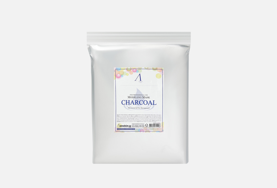 

альгинатная маска для лица ANSKIN, Charcoal Modeling 1000 г