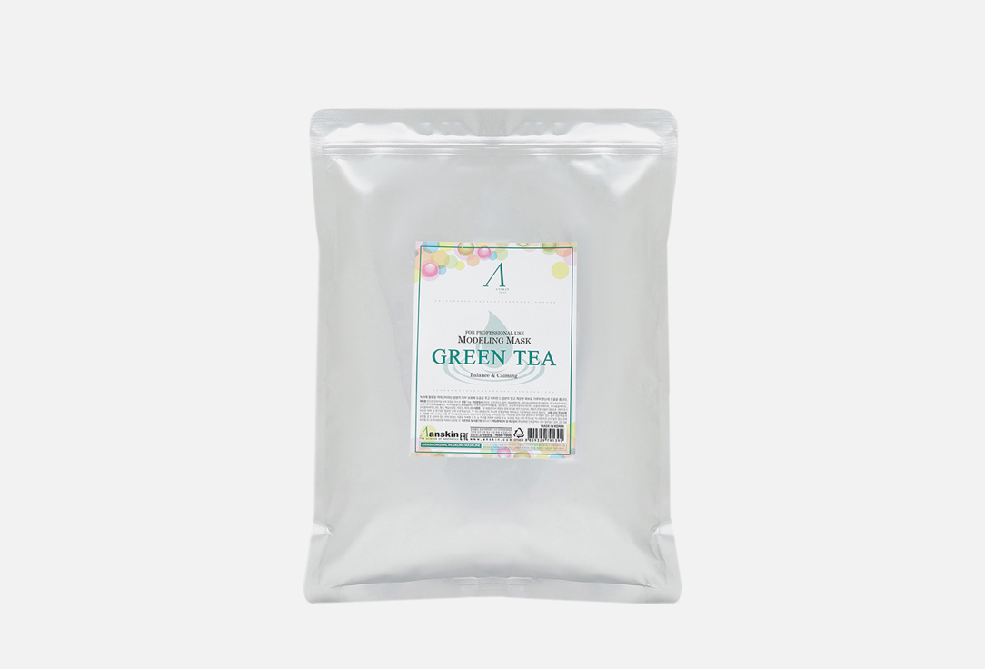 Изображение товара Альгинатная маска с экстрактом зеленого чая ANSKIN Original Green Tea Modeling