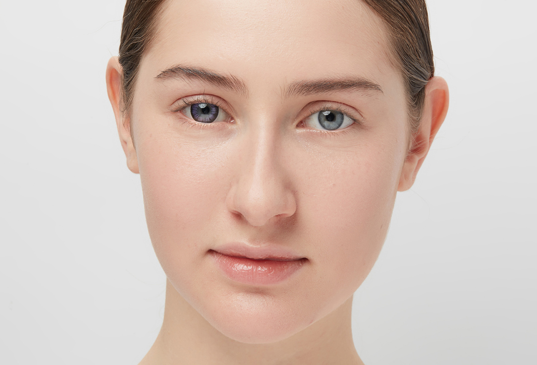 Изображение товара Цветные контактные линзы ILLUSION fashion LUXE 2 шт, яркие оттенки, дневное ношение