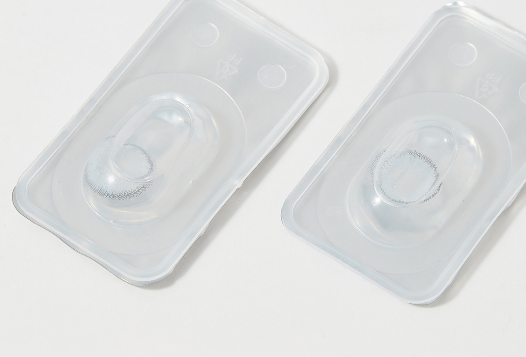 

Цветные контактные линзы ILLUSION, Черный, Fashion ADONIS bc 8,6, dia 14,5, 2 шт. 0.00 оптическая сила