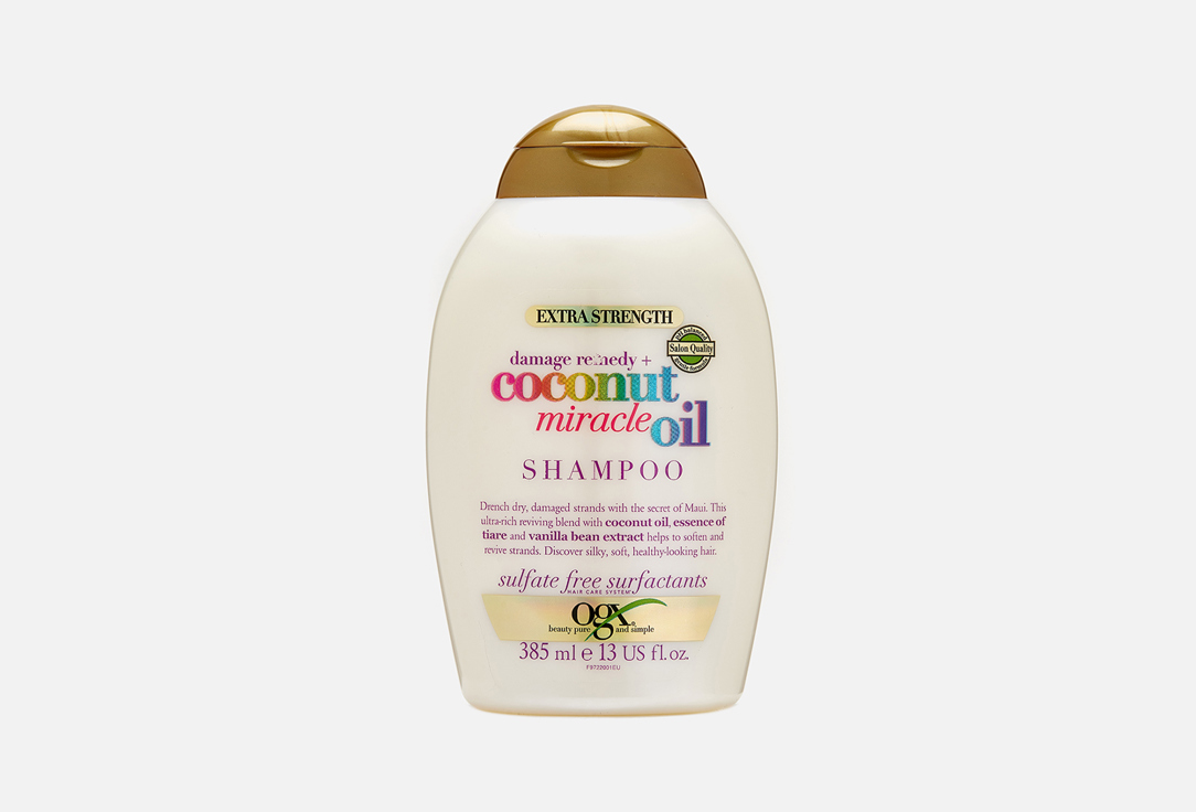 

Восстанавливающий шампунь для волос OGX, Coconut Miracle Oil 385 мл