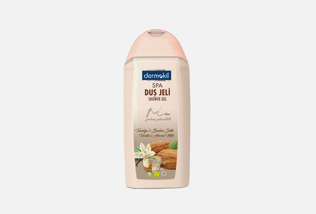 

Гель для душа DERMOKIL, Vanilla&almond 500 мл