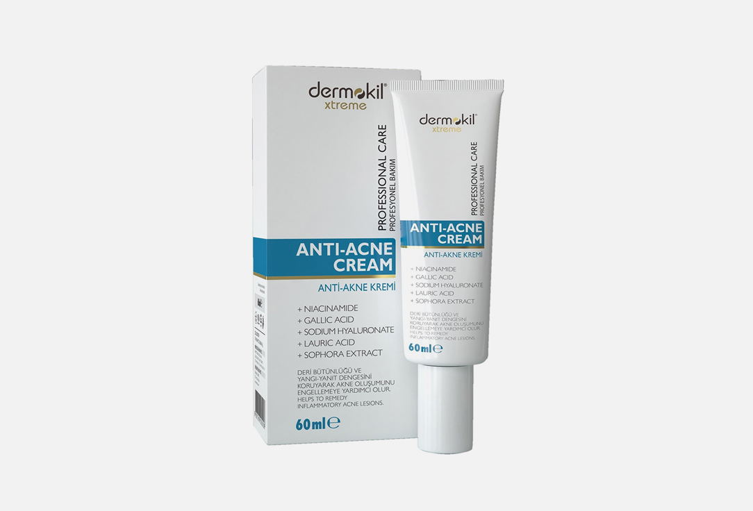 Крем для лица DERMOKIL Anti Acne Cream 75 мл подсушивающая маска для лица anti acne fresh spa 75мл