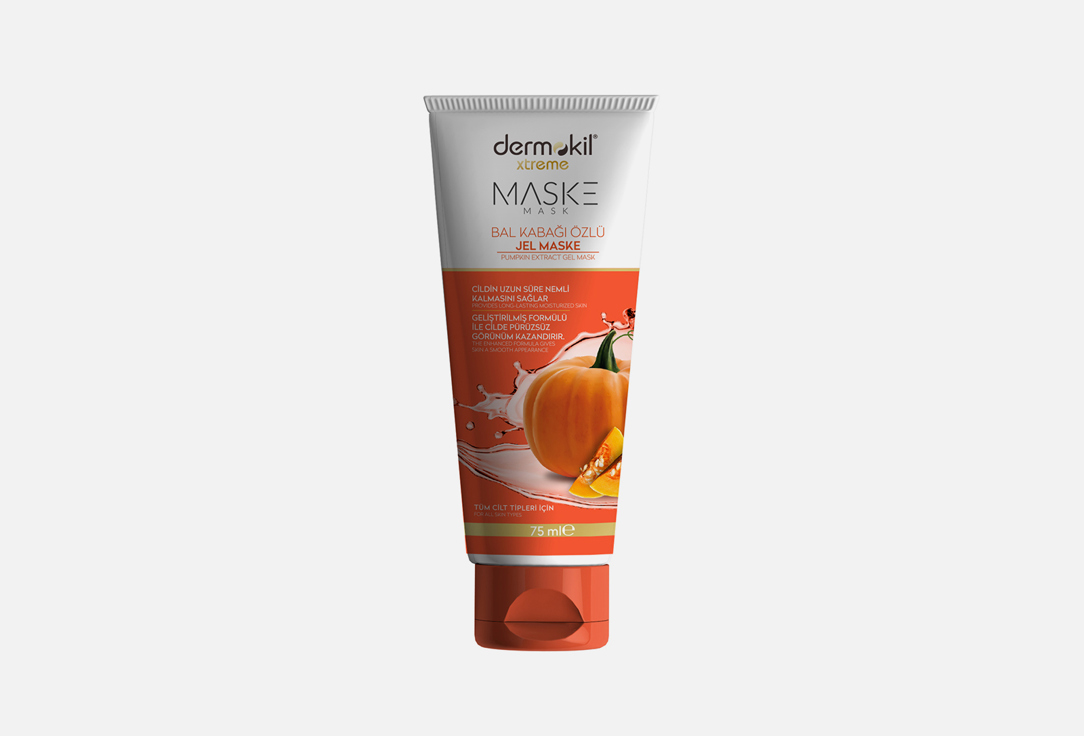 

Тыквенная гелевая маска для лица DERMOKIL, Pumpkin Gel Mask 75 мл