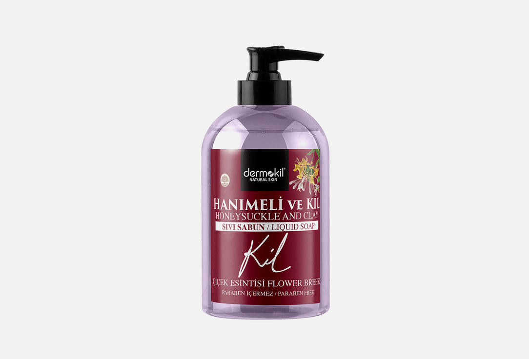 Жидкое мыло для рук DERMOKIL Honeysuckle Liquid Soap 500 мл