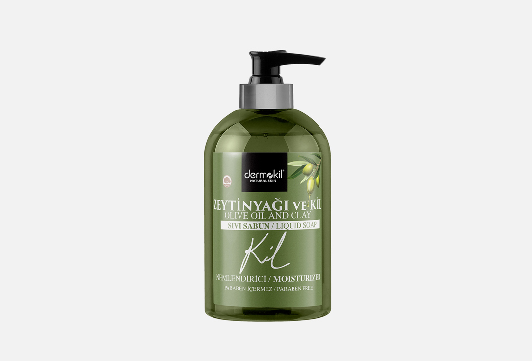 Жидкое мыло для рук Dermokil Oil Olive Liquid Soap 