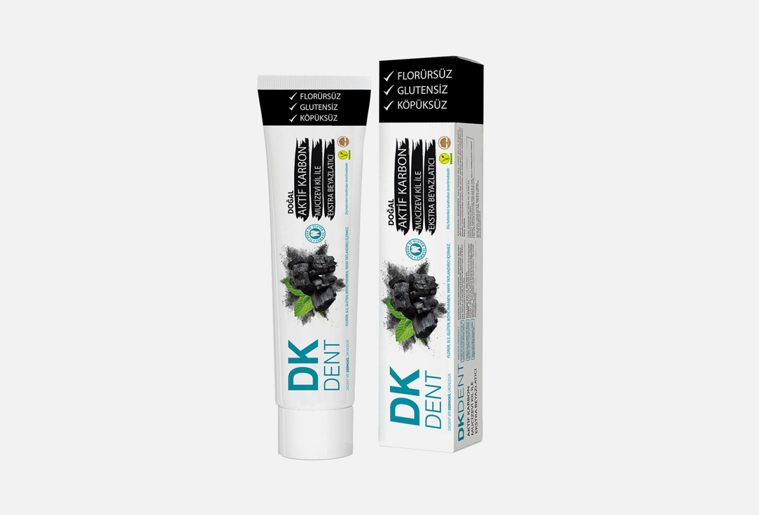 зубная паста DKDent Active Carbon Toothpaste 
