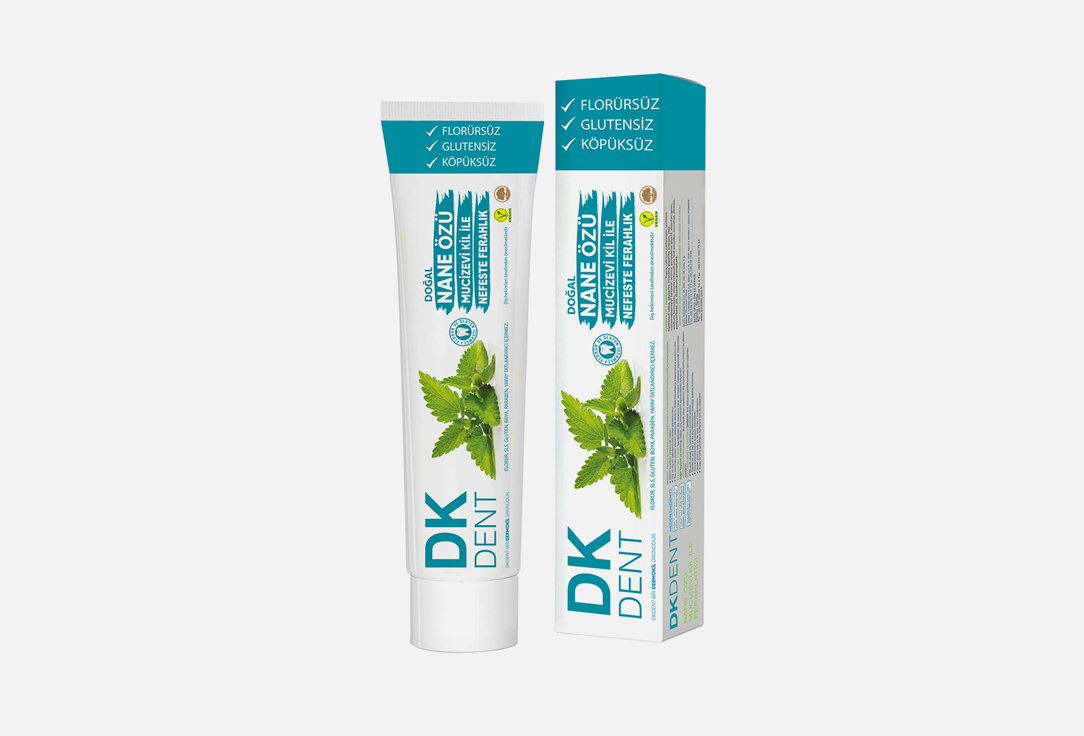 зубная паста DKDENT Mint Toothpaste 1 шт зубная паста dkdent active carbon toothpaste 1 шт