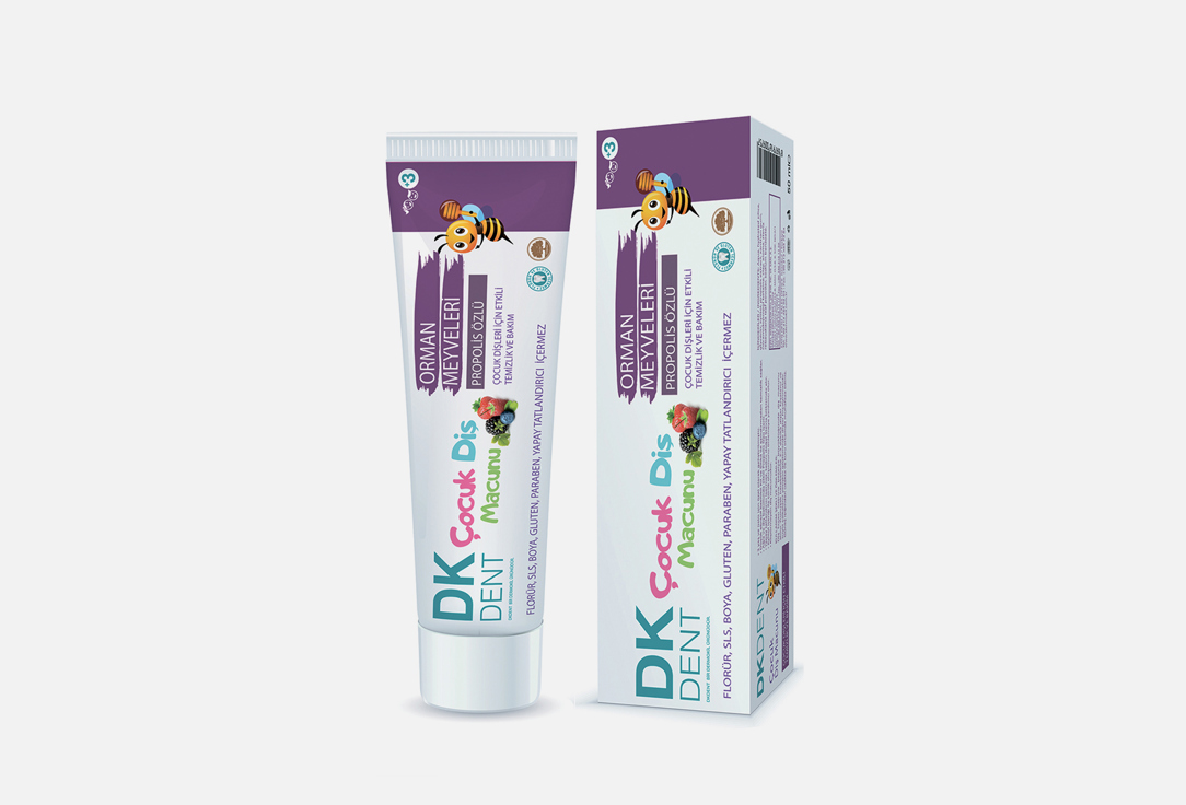 Детская зубная паста DKDENT Forest Fruit Children's Toothpaste 50 мл набор зубная паста щетка dkdent active carbon 2 шт