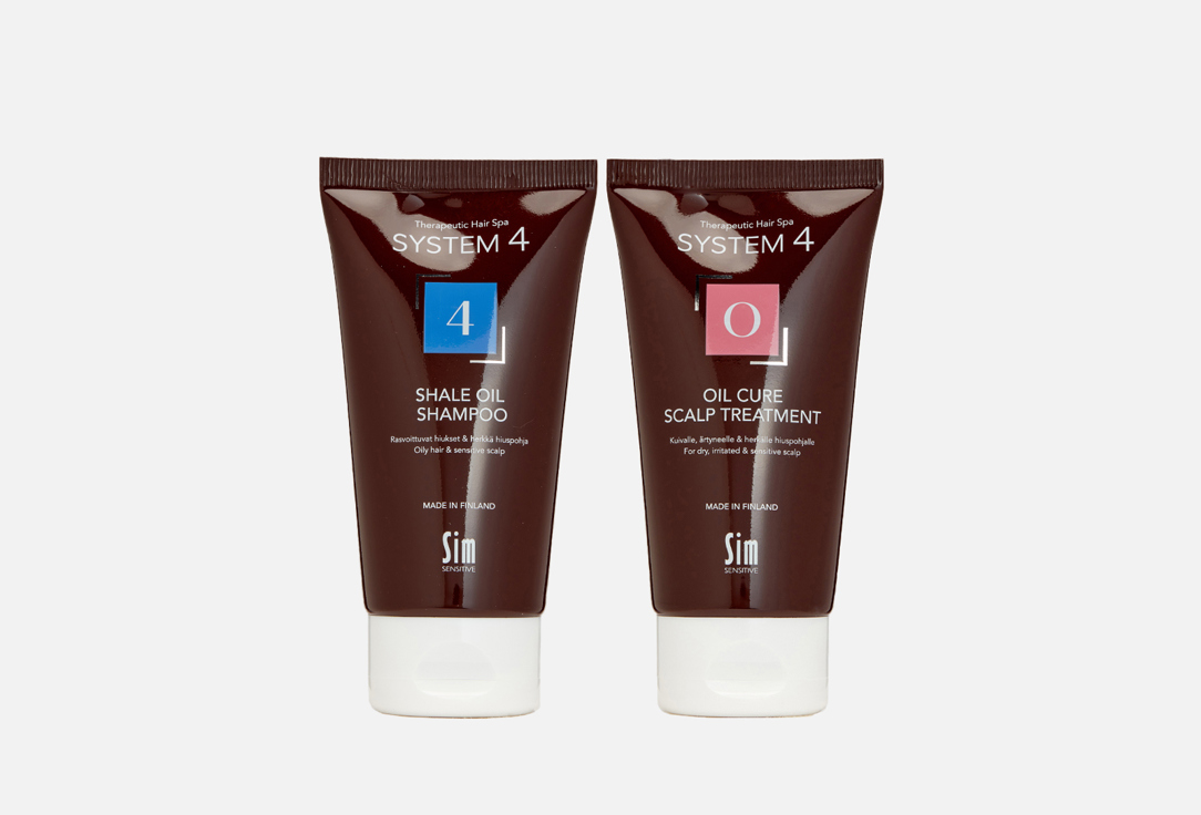 Изображение товара Набор для волос System 4 Программа №16 против жирной перхоти, мини