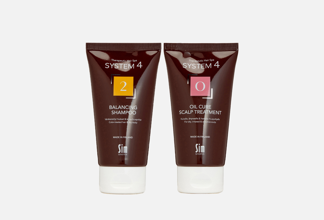 Изображение товара Набор для волос System 4 Программа №15 против сухой перхоти, мини