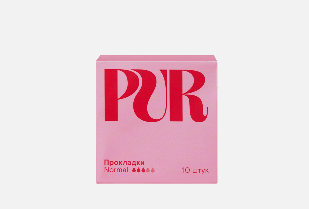 цена Прокладки ультра тонкие PURPUR 3 капли 10 шт
