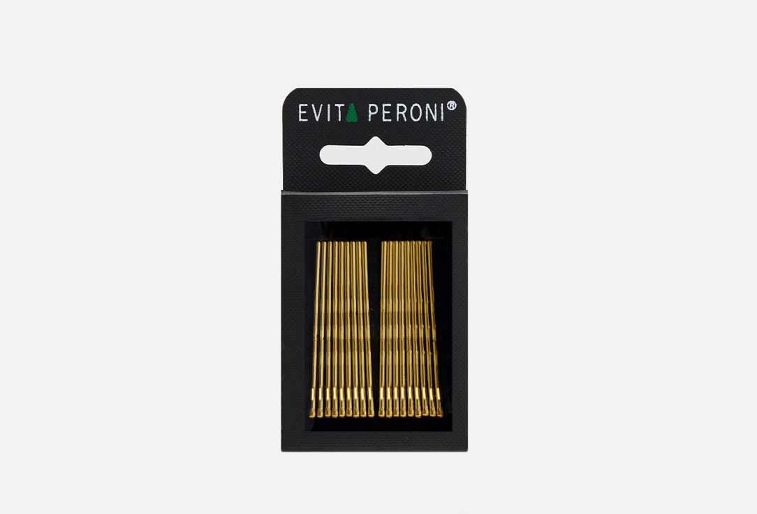 Набор невидимок для волос Evita Peroni золотой 