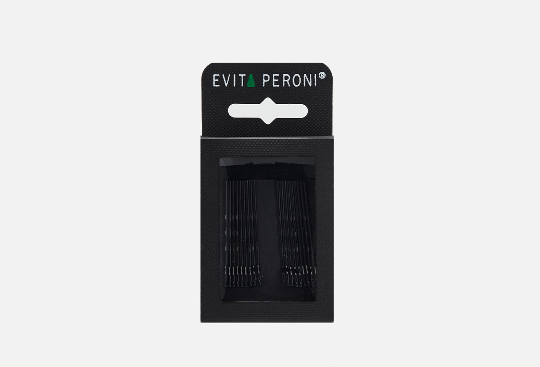 Набор невидимок для волос Evita Peroni мульти (черная, коричневая, золотая) 