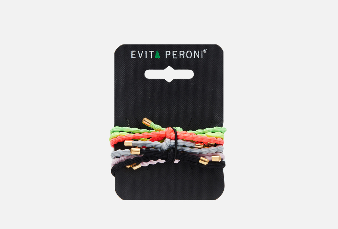 

Набор резинок для волос EVITA PERONI, Pony Elastic Mixed 6 шт