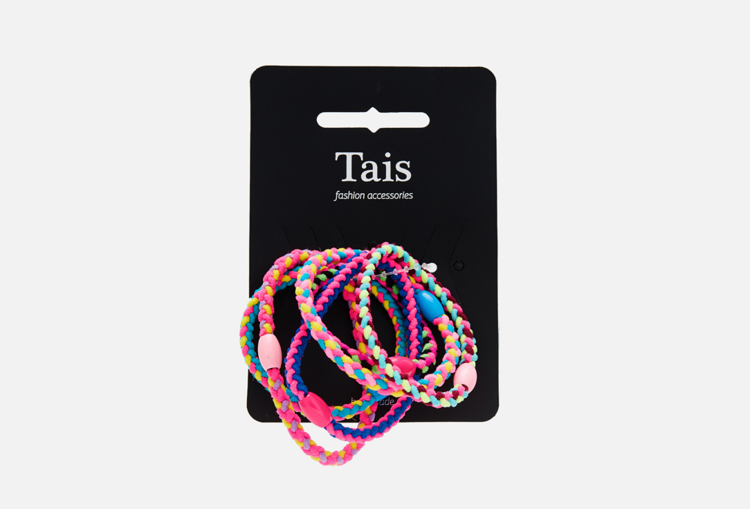 Набор резинок для волос TAIS Ассорти 6 шт набор резинок для волос tais blue 10 шт