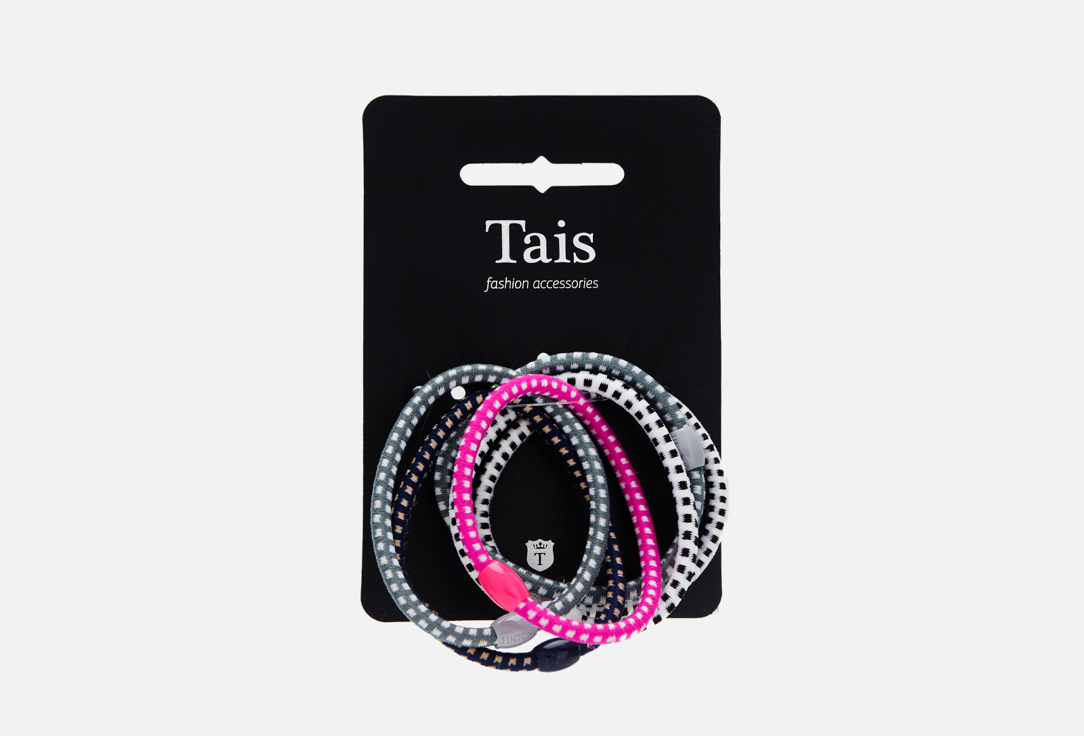 Набор резинок для волос TAIS Ассорти 6 шт набор резинок для волос tais green 6 шт