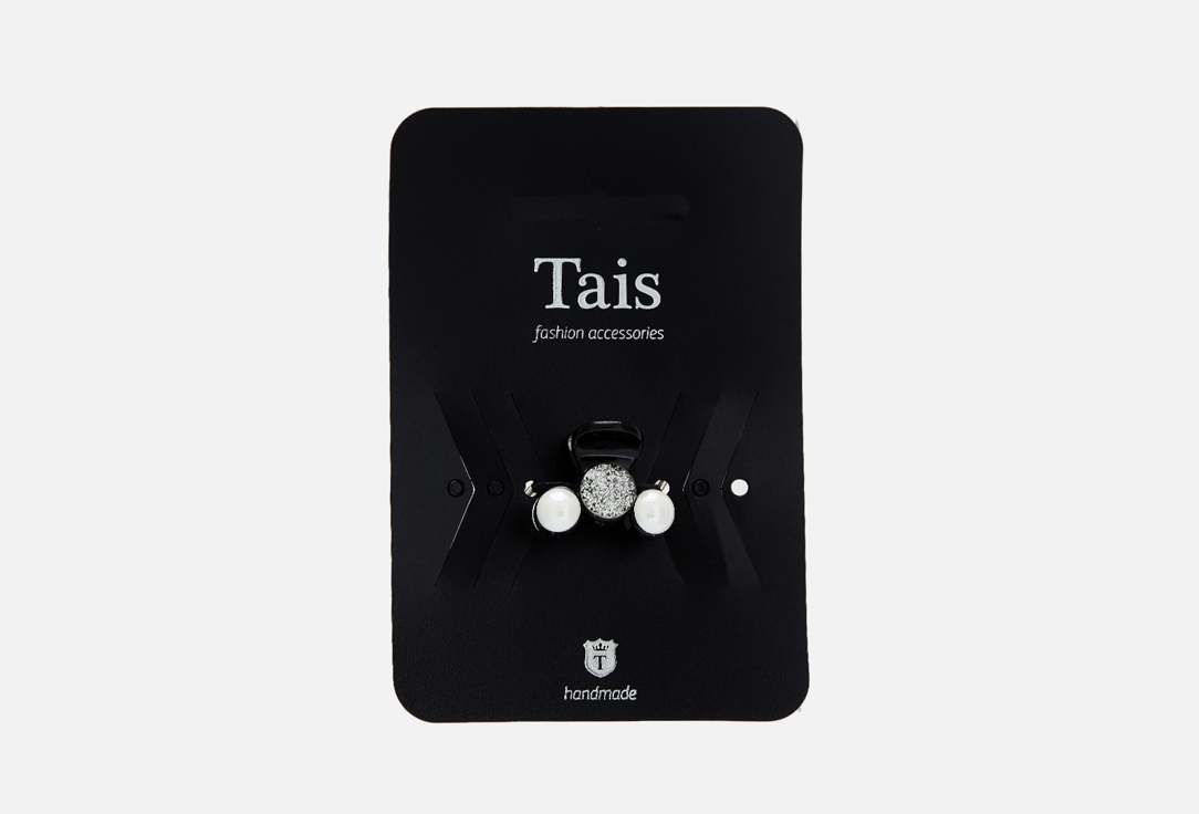 Заколка-краб для волос TAIS Белый 1 шт цена и фото