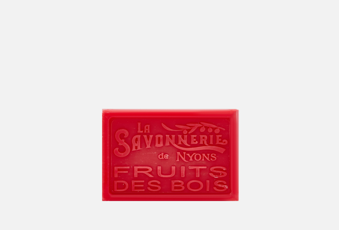 Мыло с лесными ягодами прямоугольное La Savonnerie de Nyons Rectangular Mixed Berries Soap 
