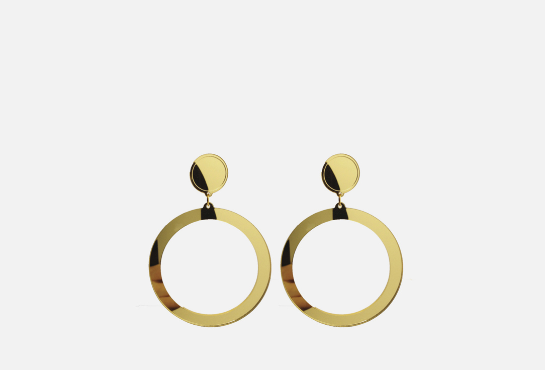 Изображение товара серьги La Family кольца золотые