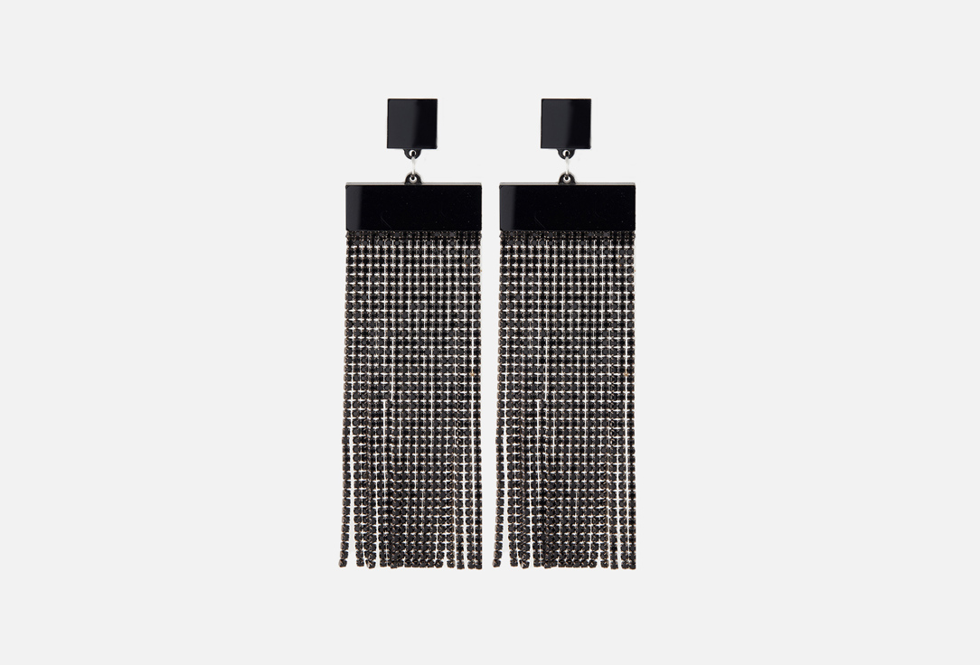 Изображение товара серьги La Family фавориты черные