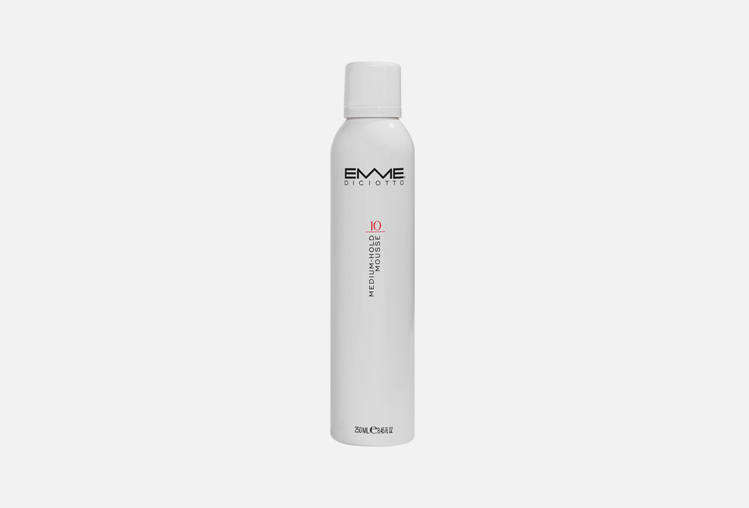 Мусс для волос EMMEDICIOTTO Medium-hold 250 мл