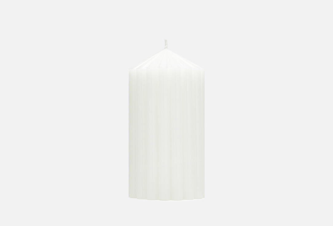 Декоративная свеча  Sigil 130 white 