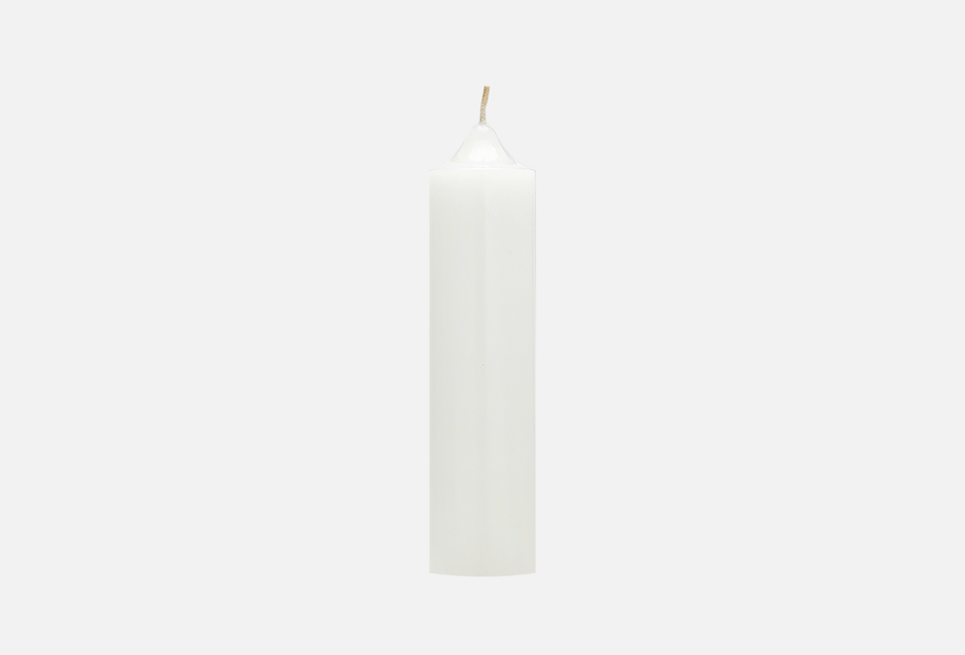 Декоративная свеча  Sigil 150 white 