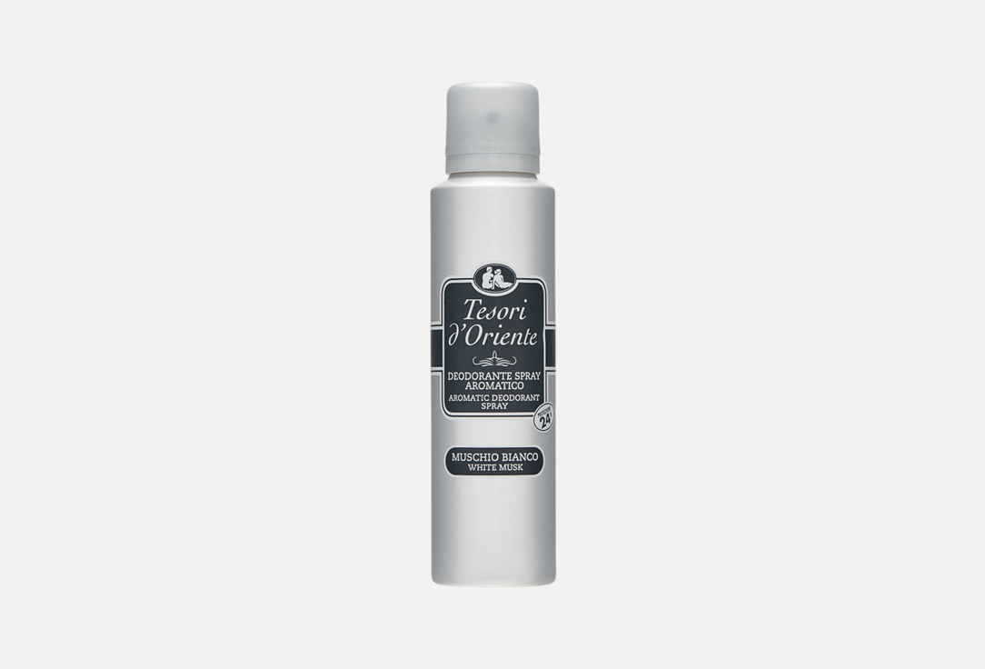 Парфюмированный дезодорант аэрозоль для тела TESORI D’ORIENTE White Musk 150 мл