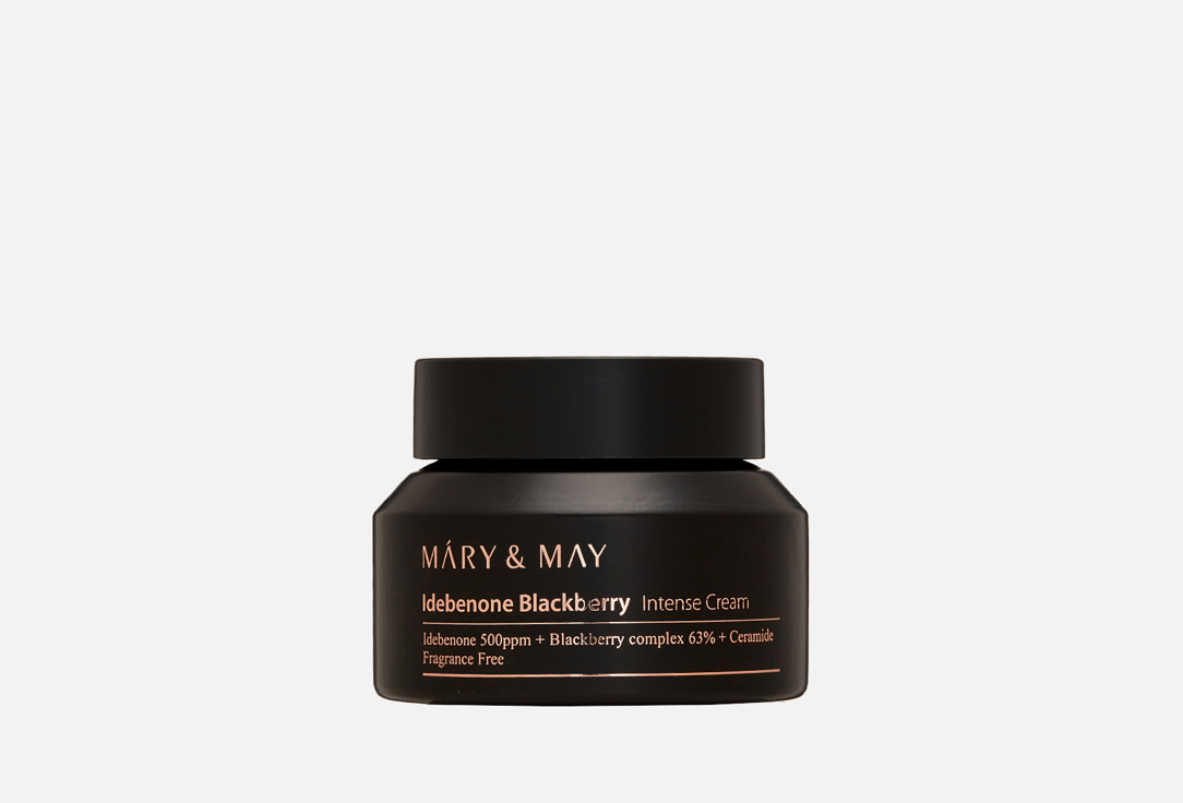 Антивозрастной увлажняющий крем Mary&May Idebenone Blackberry Intense Cream 