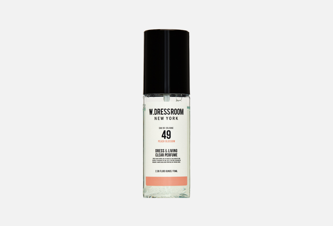 Парфюмерная вода для одежды и дома W.Dressroom Dress&living clear perfume NO.49 Peach Blossom 