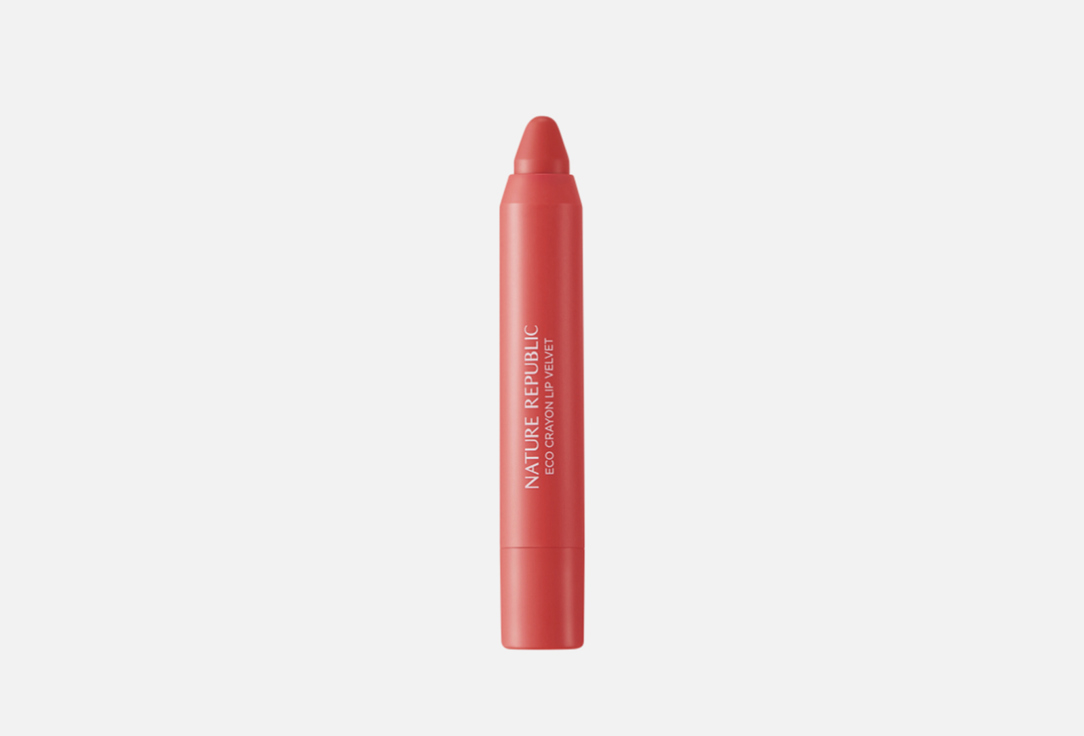 Мягкий карандаш для губ Nature Republic By Flower Eco Crayon Lip Velvet  02, Pink Breeze