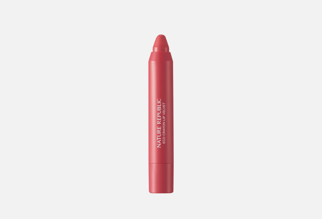 Мягкий карандаш для губ Nature Republic By Flower Eco Crayon Lip Velvet  03, Hibiscus