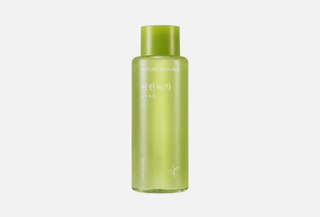 

Тонер для лица с экстрактом зеленого чая NATURE REPUBLIC, Mild Green Tea Toner 155 мл