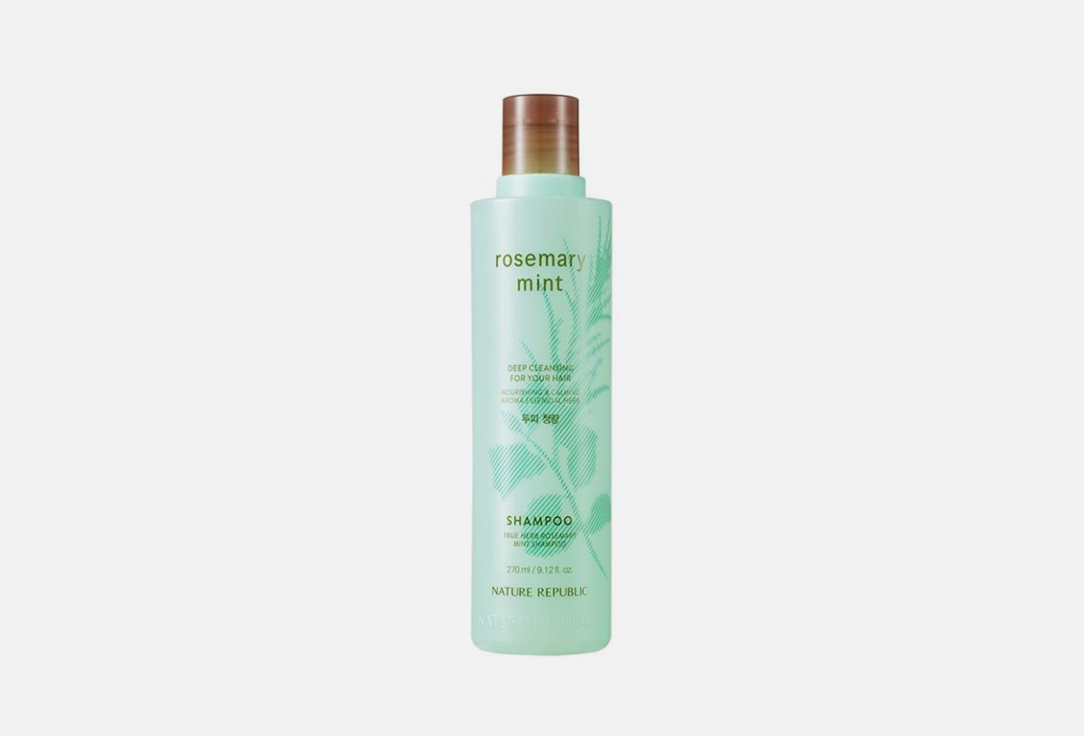 Шампунь на травах для волос Nature Republic True Herb Rosemary Mint Shampoo 