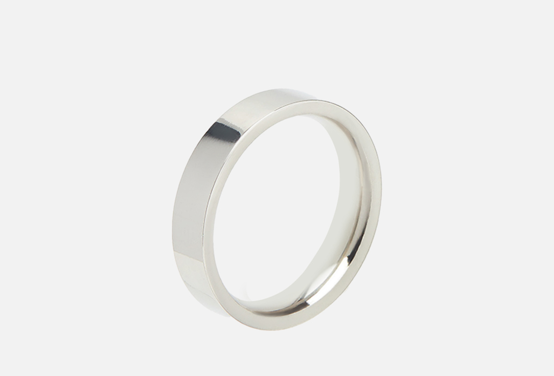 Кольцо COSHI Basic silver 4mm 17 мл кольцо дутое coshi серебристый 17 мл